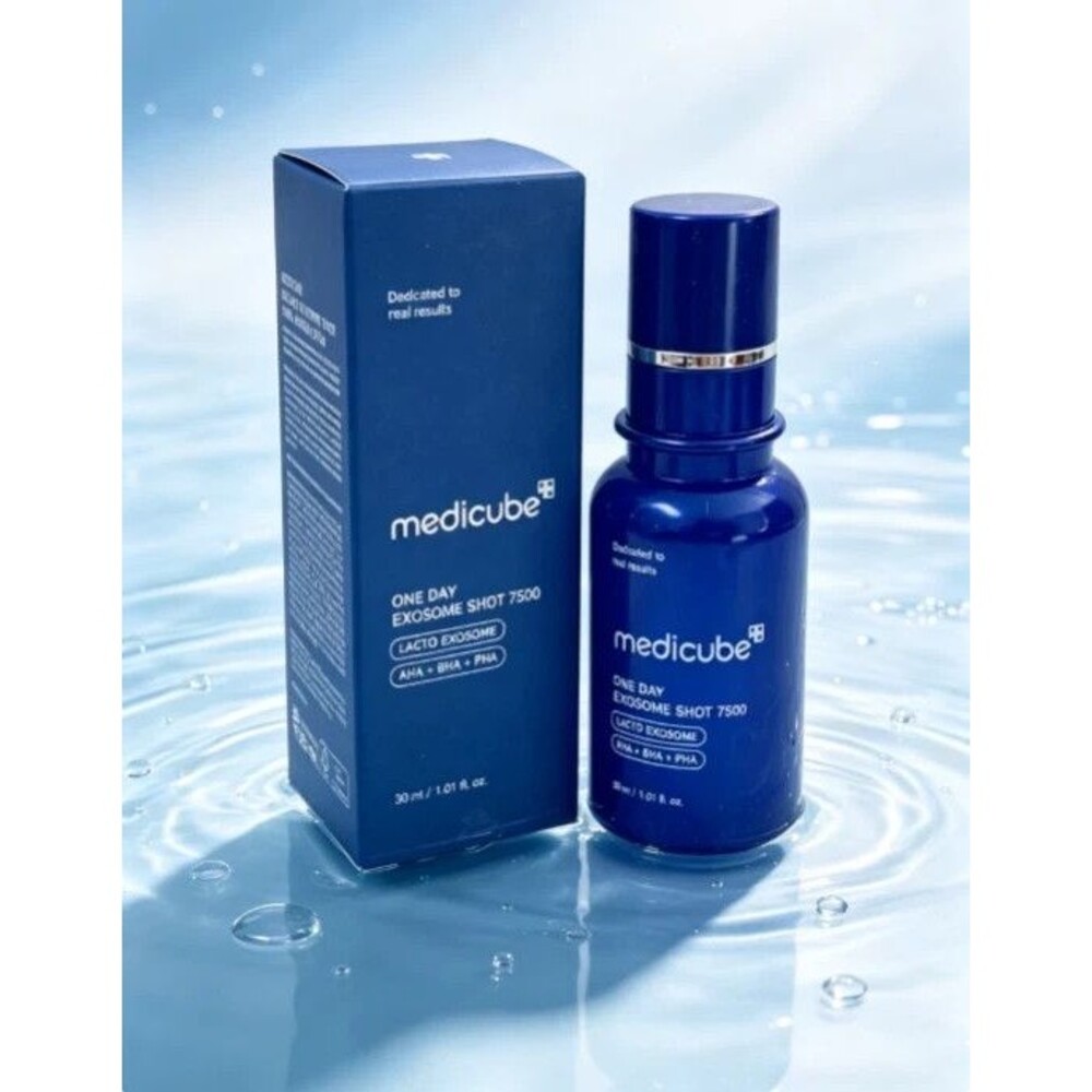 Medicube One Day Exosome Shot 7500 Lacto Exosome AHA BHA PHA Serum 30ml